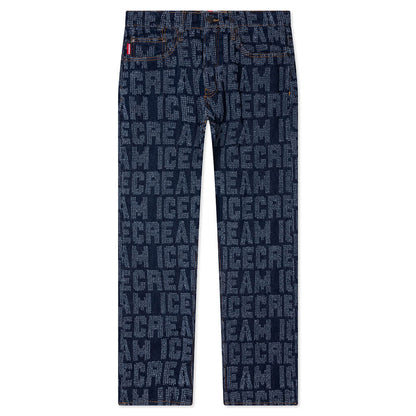 Sweet Tooth Strawberry Fit Jeans Blue Moon
