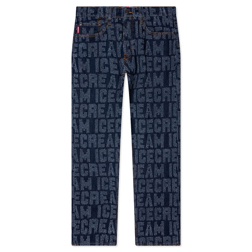 Sweet Tooth Strawberry Fit Jeans Blue Moon