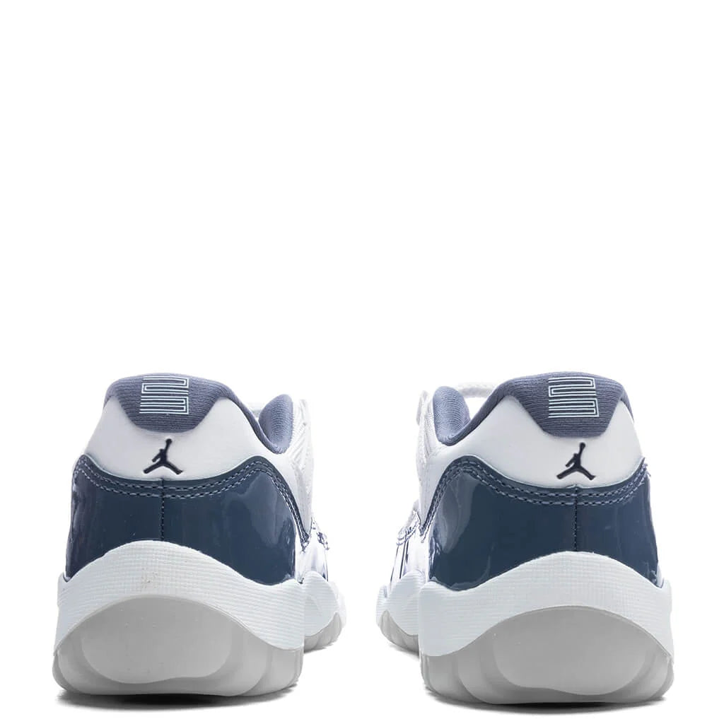 Air Jordan 11 Retro Low GS White Midnight Navy Diffused Blue