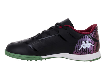 Tenis de Fútbol Kappa Kombat Player Negro y Verde para Niño