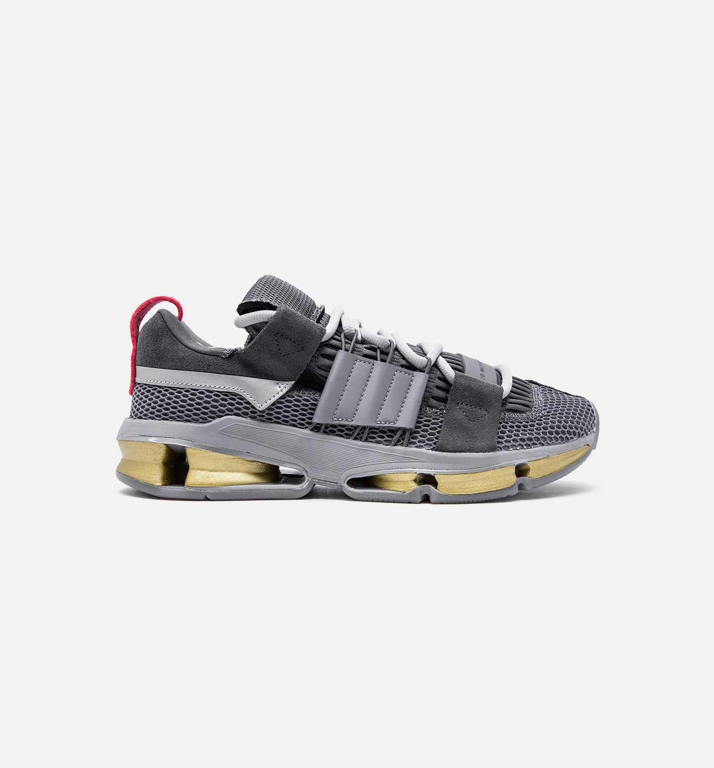 Twinstrike A D Mens Shoe Grey Black Red Gold