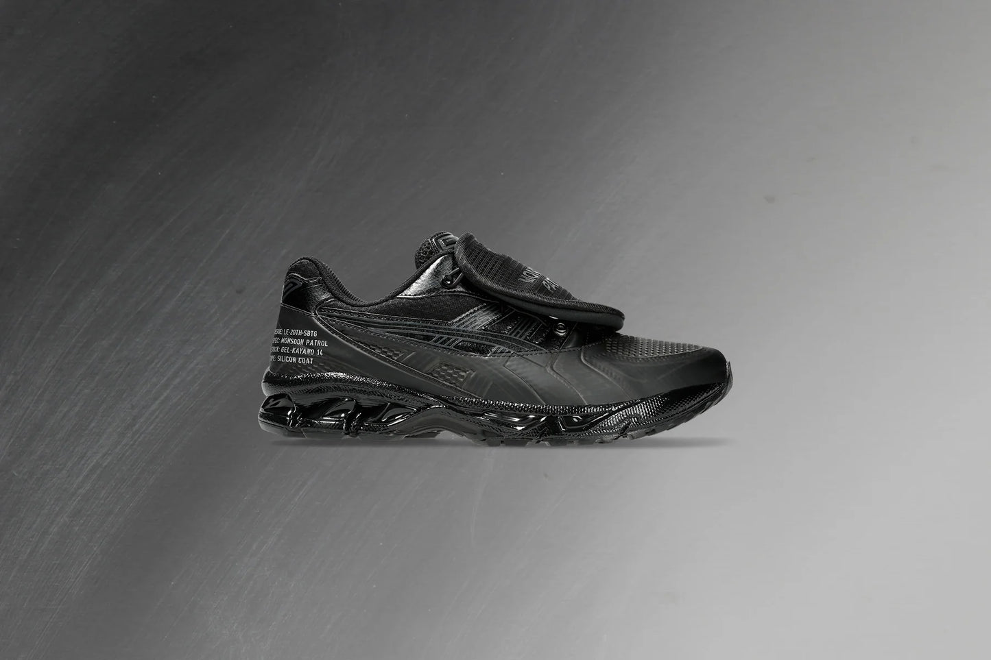 Asics x SBTG x Limited Edt Gel Kayano 14 Black Black
