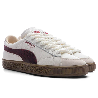 PUMA x Nahmias Suede Vintage Warm White Archive Gold For All Time Red