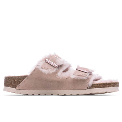 Womens Narrow Arizona Shearling Light Rose