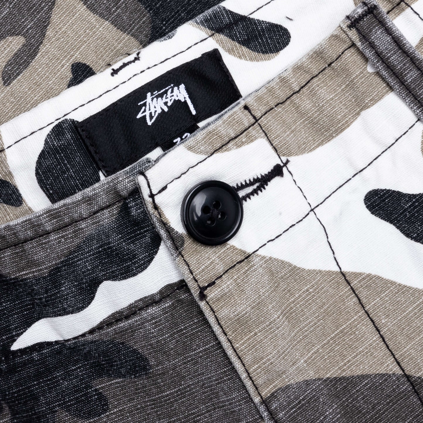 Military Cargo Pant Ripstop Snow Camo