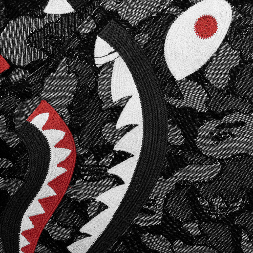 Adidas x BAPE Shark Denim Jorts Black