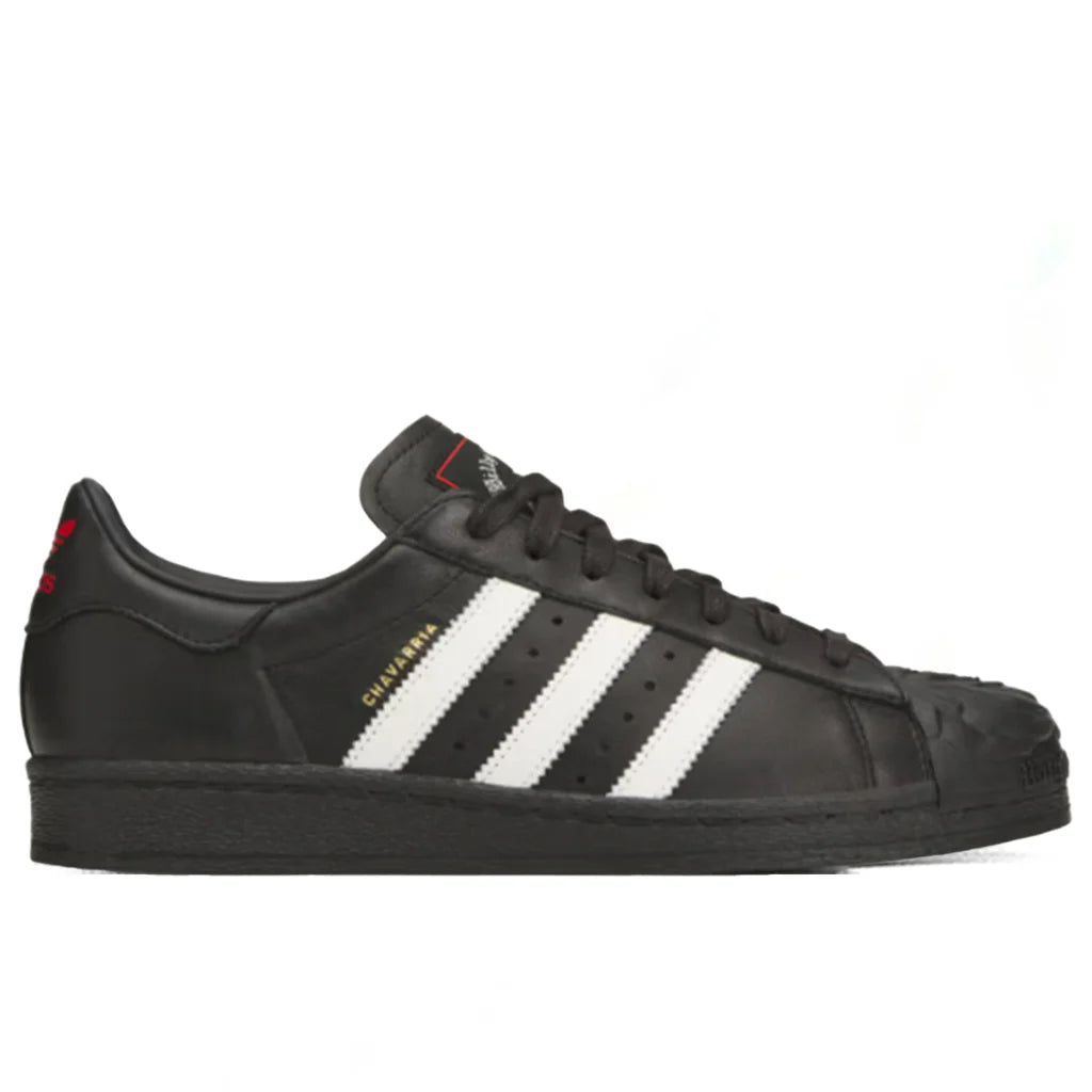 adidas Originals x Willy Chavarria Superstar Rose Core Black Off White Red