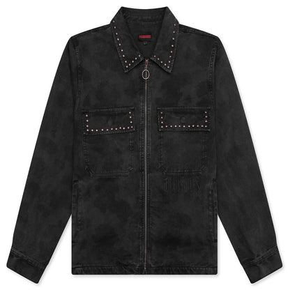 Cowhide Work Jacket Black