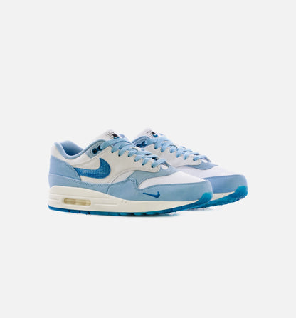 Air Max 1 Blueprint Mens Lifestyle Shoe White Dark Marina Blue Dutch Blue Limit One Per Customer