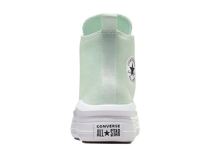 Tenis Converse Chuck Taylor All Star Move Platform Verde para Niña
