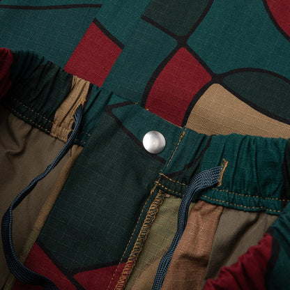 Trees in Wind Relaxed Pants Camo Green