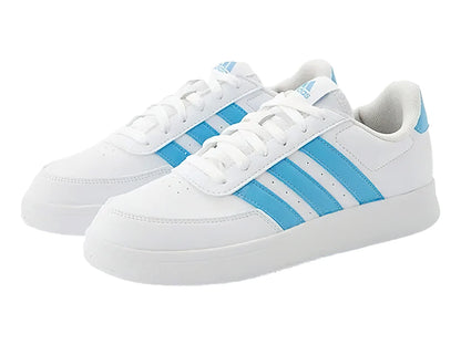 Tenis Adidas Breaknet 20 Blancos con Azul para Mujer