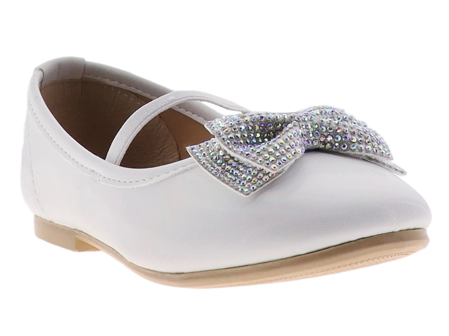 Zapatos Flats 4EVER Toronto Blanco para Niña