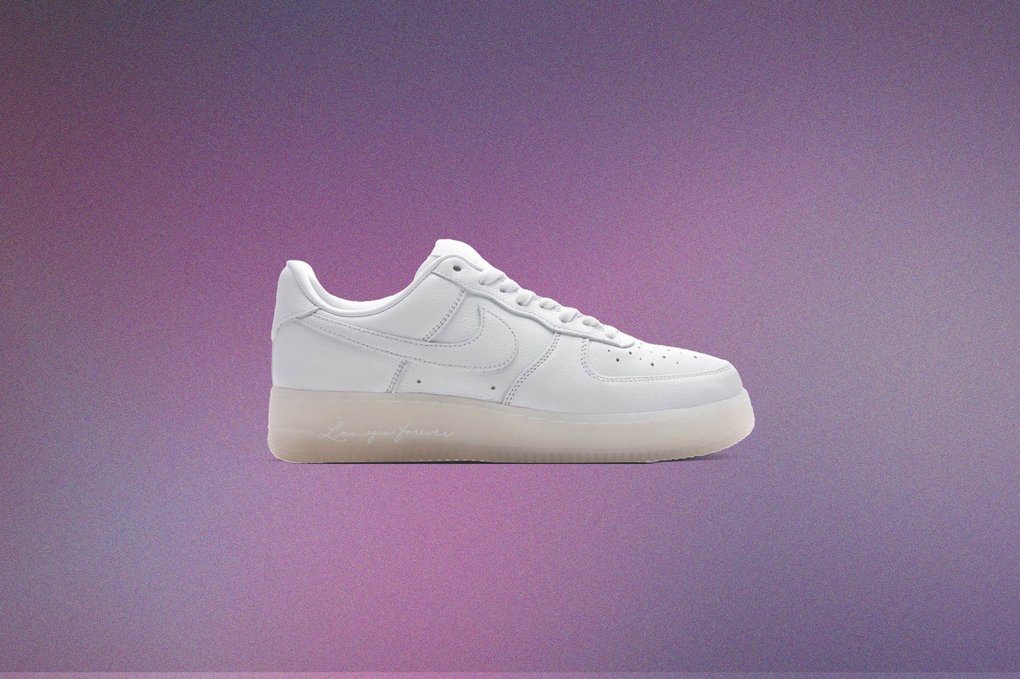 Nike x NOCTA Certified Lover Boy Air Force 1 Low White Cobalt Tint Metallic Silver