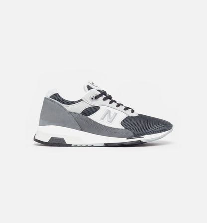 Made In UK 1991 Mens Shoe Charcoal Grey Black