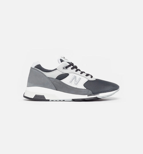 Made In UK 1991 Mens Shoe Charcoal Grey Black
