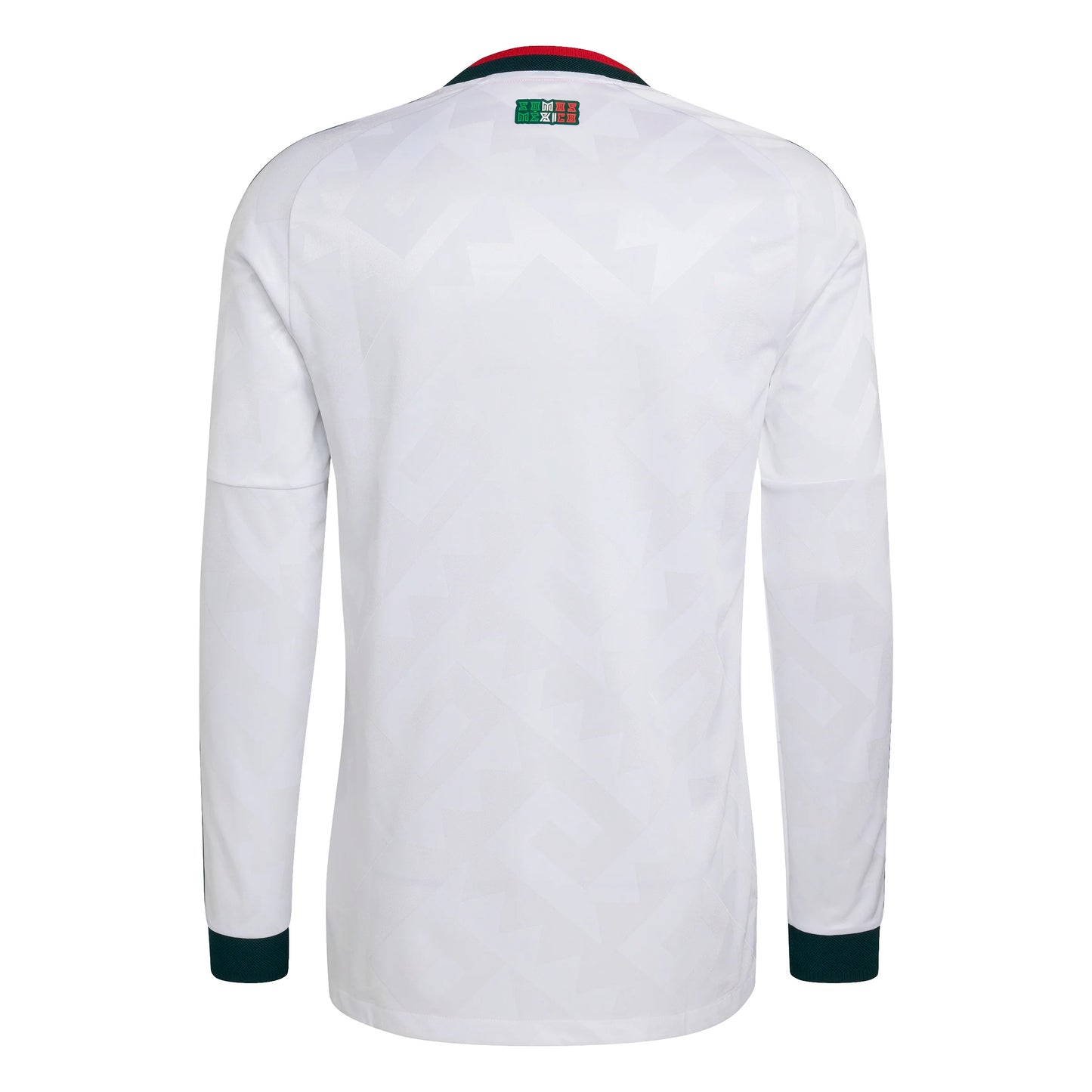 adidas Mexico Away Authentic Long Sleeve Mens Soccer Jersey 2026 White