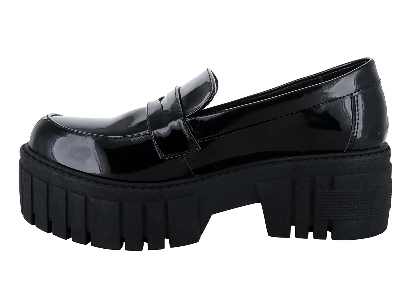Zapatos Mocasines Punto Moda Negro para Mujer