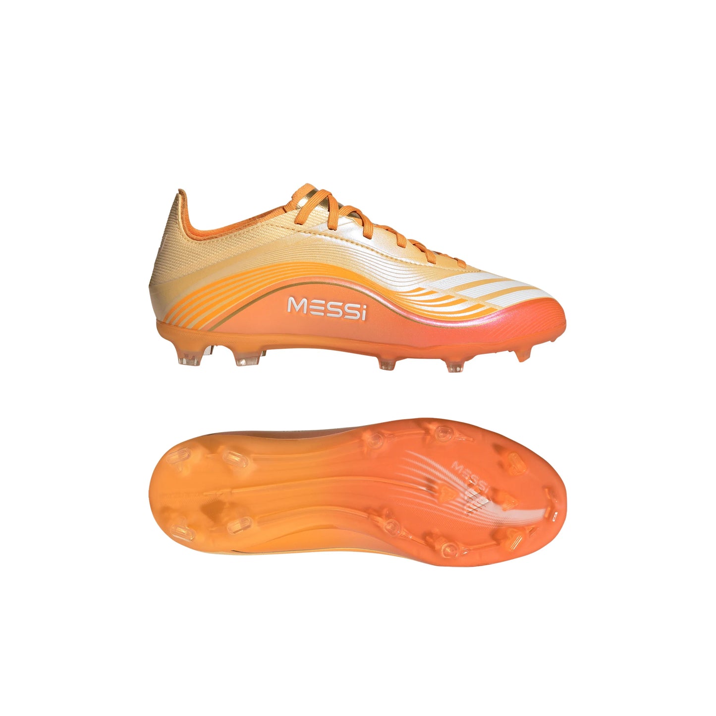 adidas F50 Messi Elite FG Firm Ground Youth Soccer Cleats Icta Gold