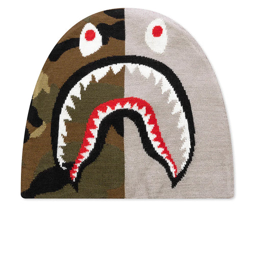 1st Shark Knit Cap Gray