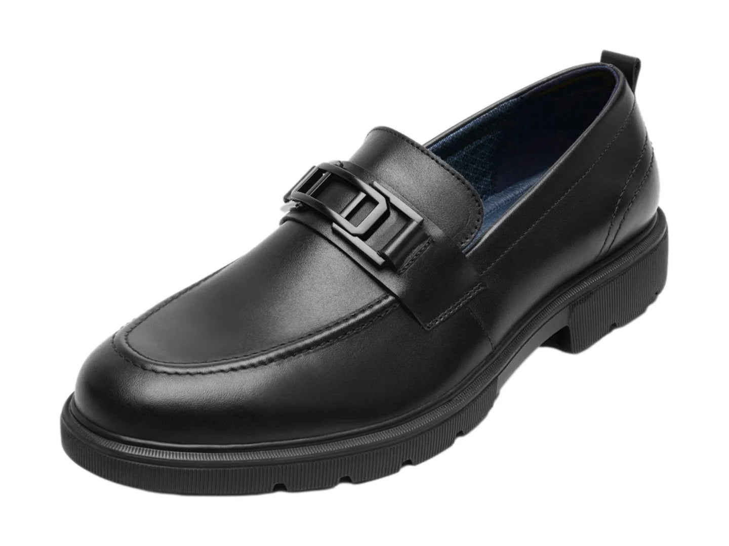 Zapatos Mocasines Flexi Negro para Hombre