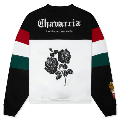 adidas Originals x Willy Chavarria Crew Sweatshirt Black White