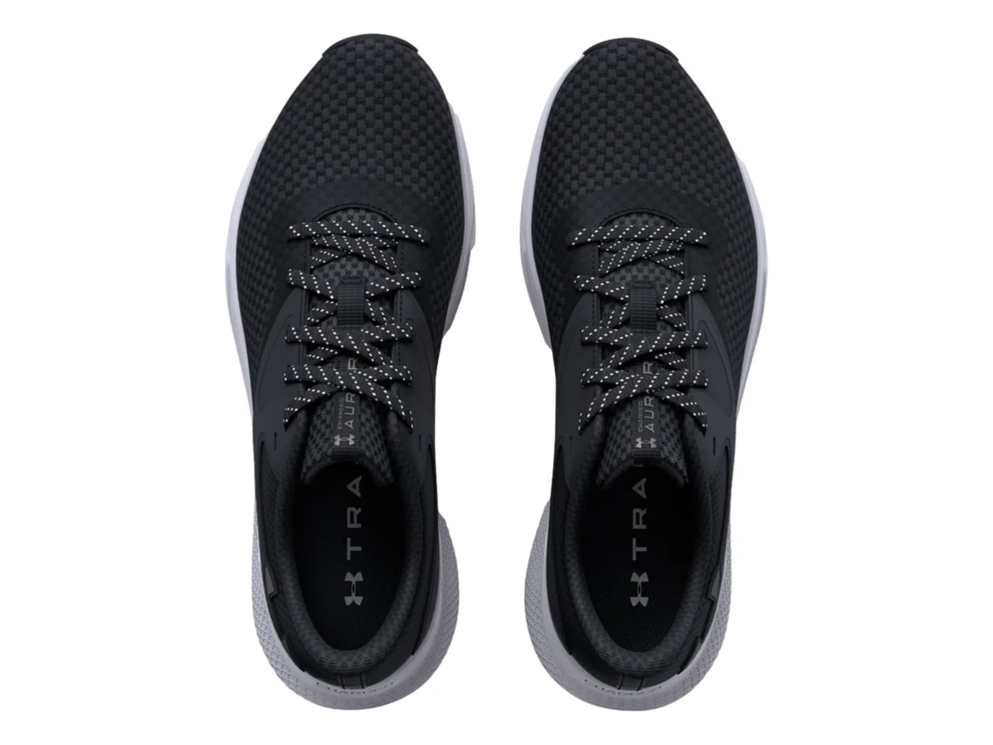 Tenis Under Armour Charged Aurora 2 Negro y Plata para Mujer