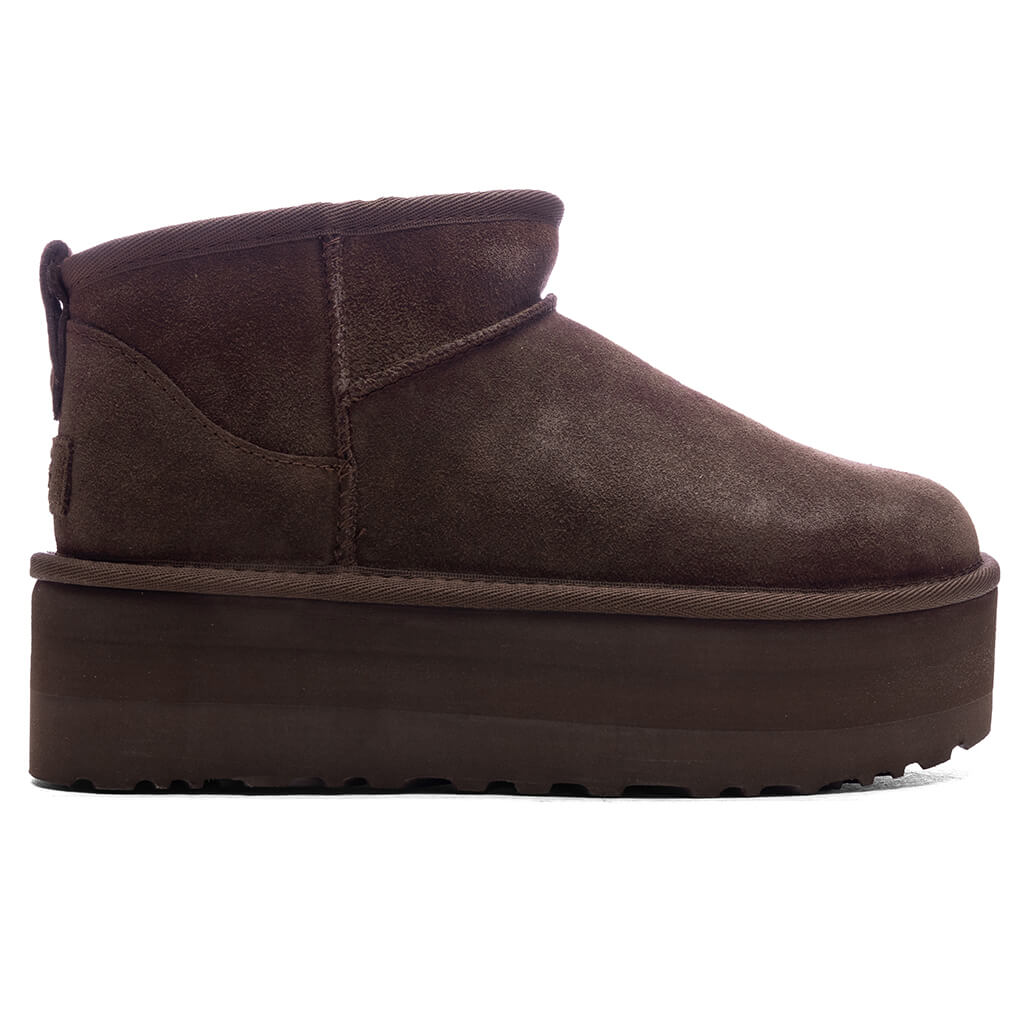 Womens Classic Ultra Mini Platform Burnt Cedar