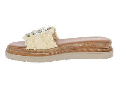 Sandalias Roze Beige para Mujer