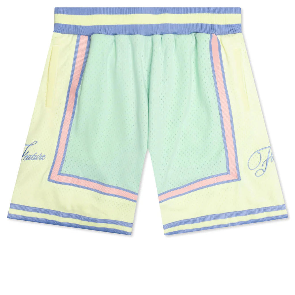 Feature x Mitchell Ness Shorts Green
