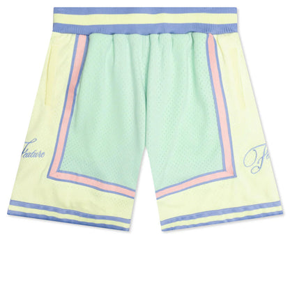 Feature x Mitchell Ness Shorts Green