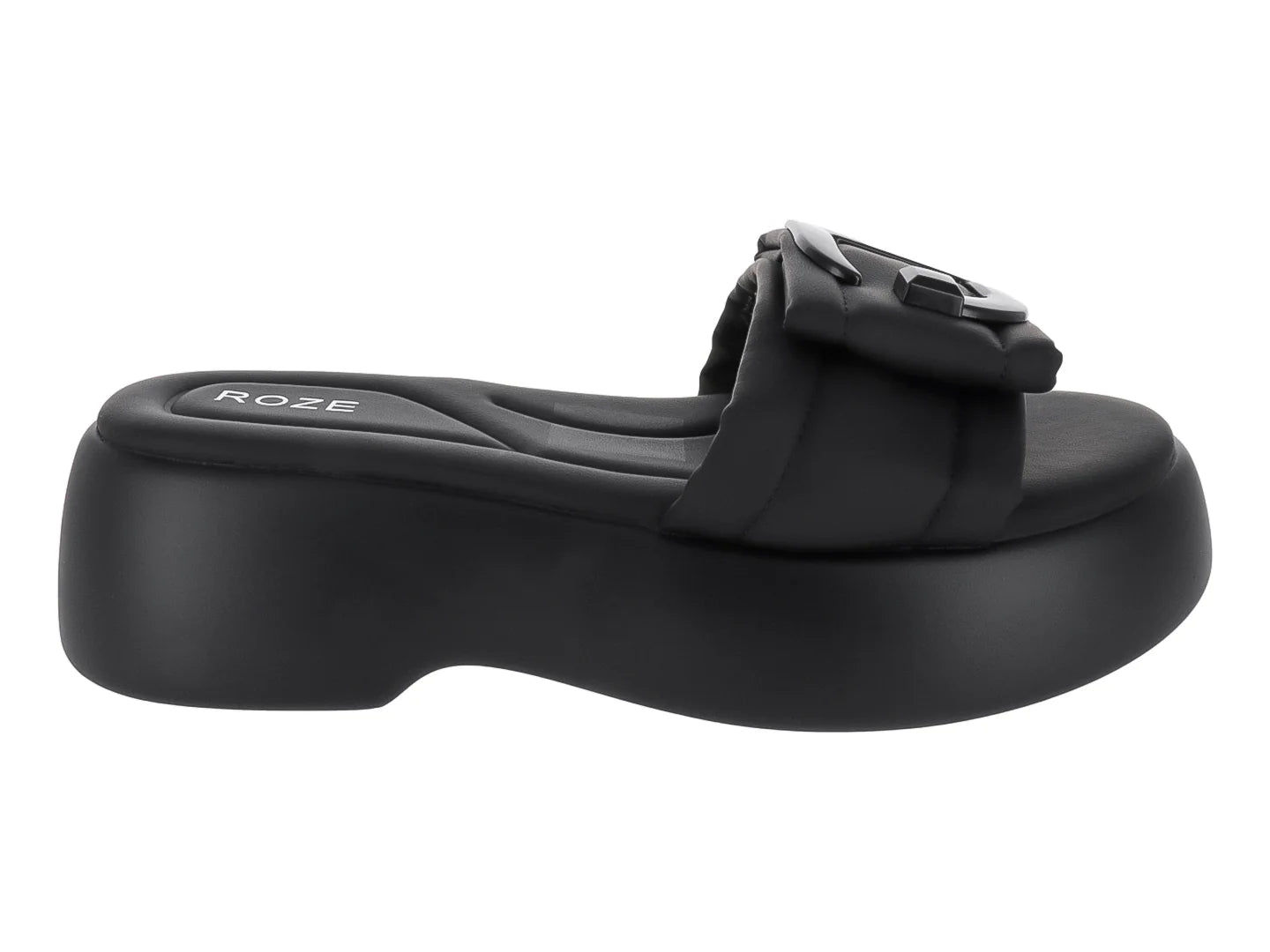 Sandalias ROZE Plataforma Negro para Mujer