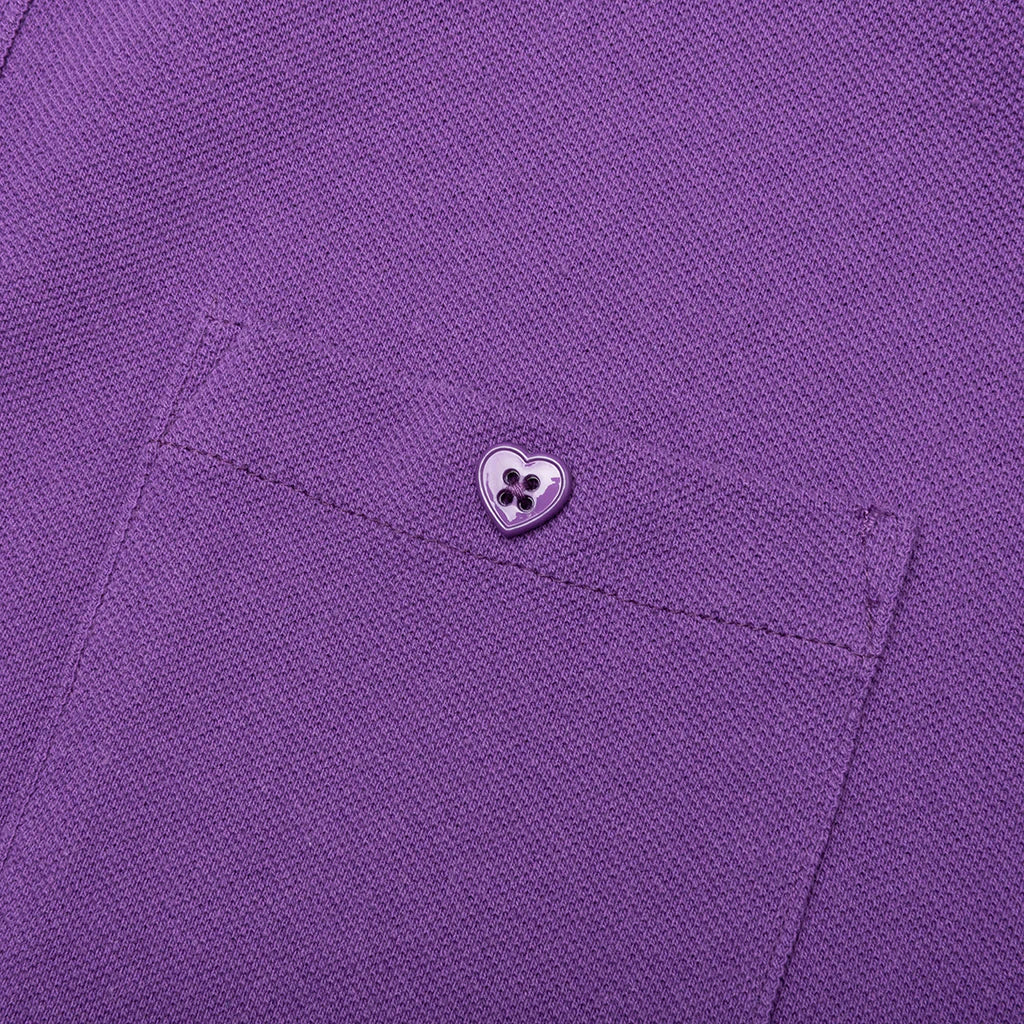 Big Polo Shirt Purple