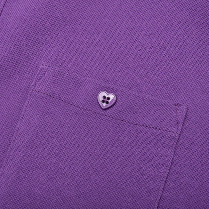 Big Polo Shirt Purple
