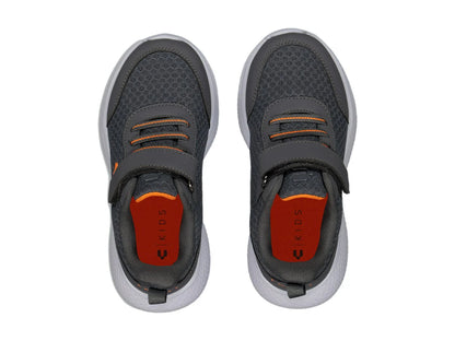 Tenis Charly Gris y Blanco para Niño