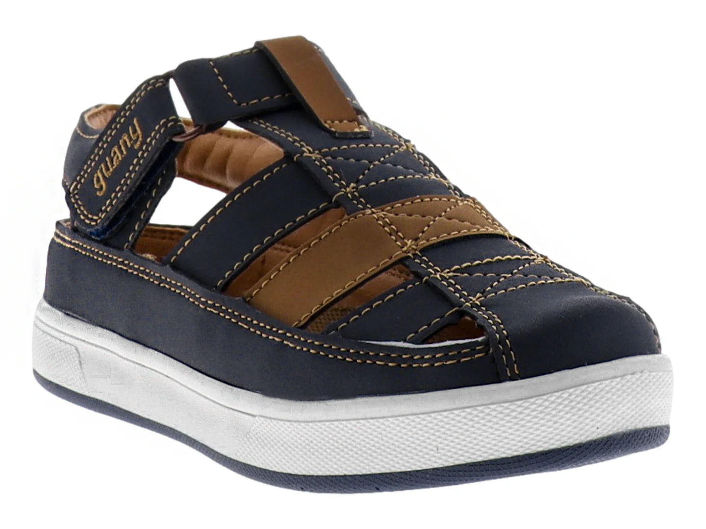 Sandalias Guany Azul Marino para Niño