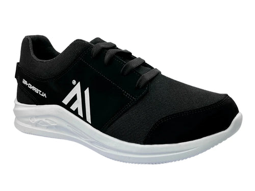 Tenis Alterno 350 Negro con Blanco para Hombre