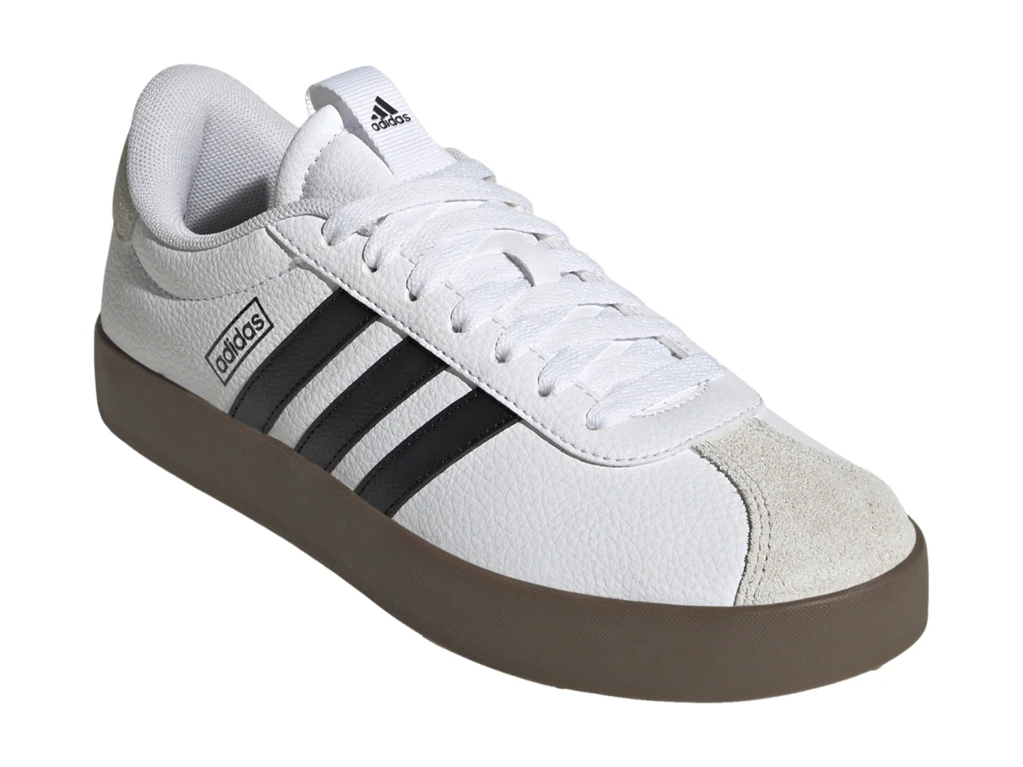 Tenis Adidas VL Court 30 Blanco y Negro para Mujer