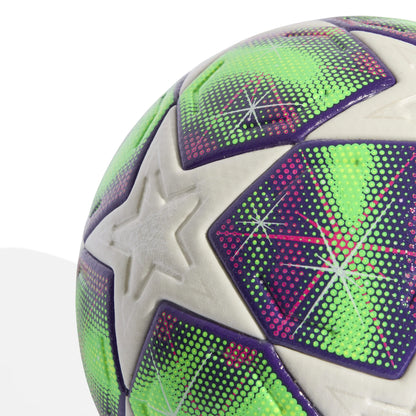 adidas UWCL League Stage Pro Soccer Ball 25 26 White Pink Yellow