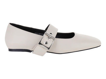 Zapatos Planos Roze Beige para Mujer