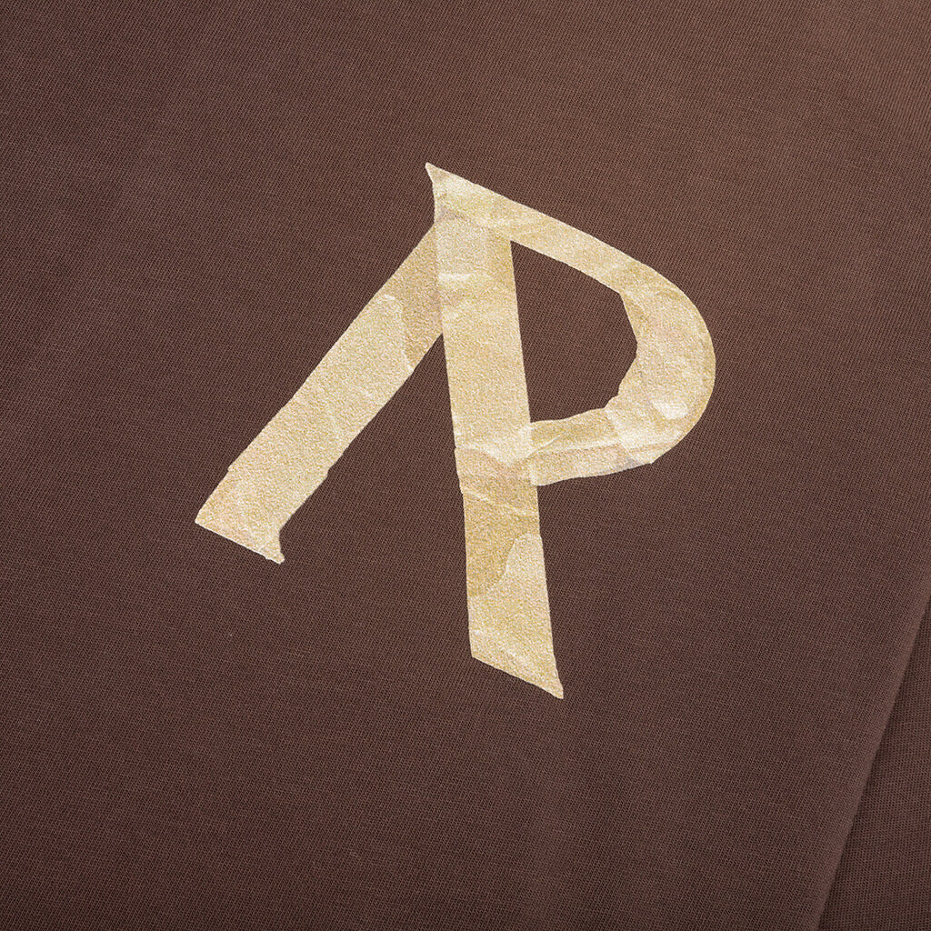 Masking Tape Initial L S T Shirt Cedar