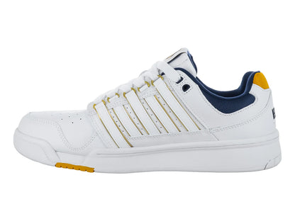Tenis K Swiss G Staad Blanco y Dorado para Hombre
