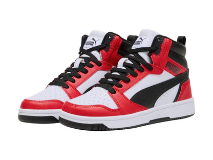 Tenis PUMA Rebound V6 Mid Multicolor para Niño