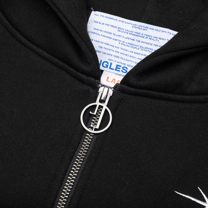 Todo Bien Zip Hoodie Black