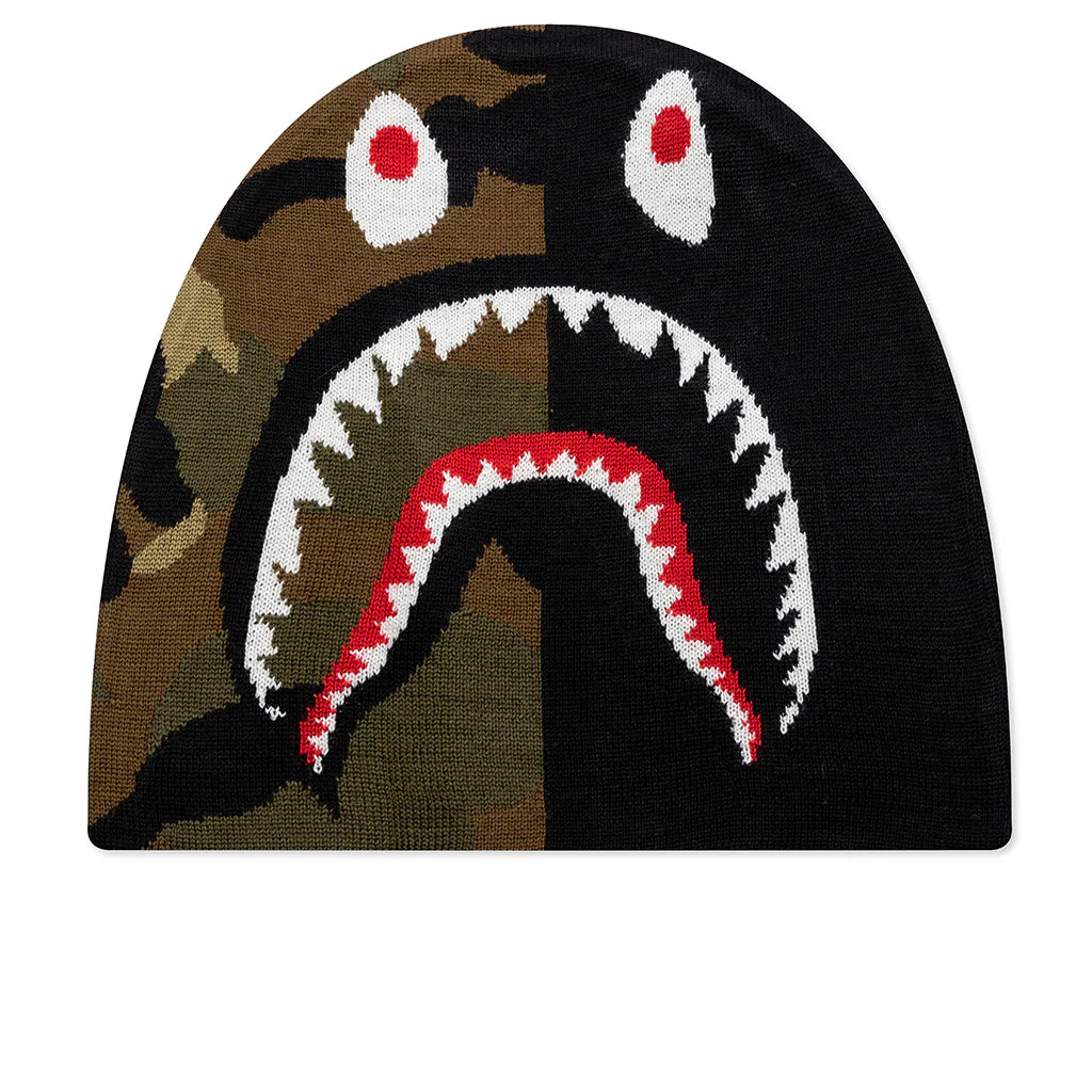 1st Shark Knit Cap Black