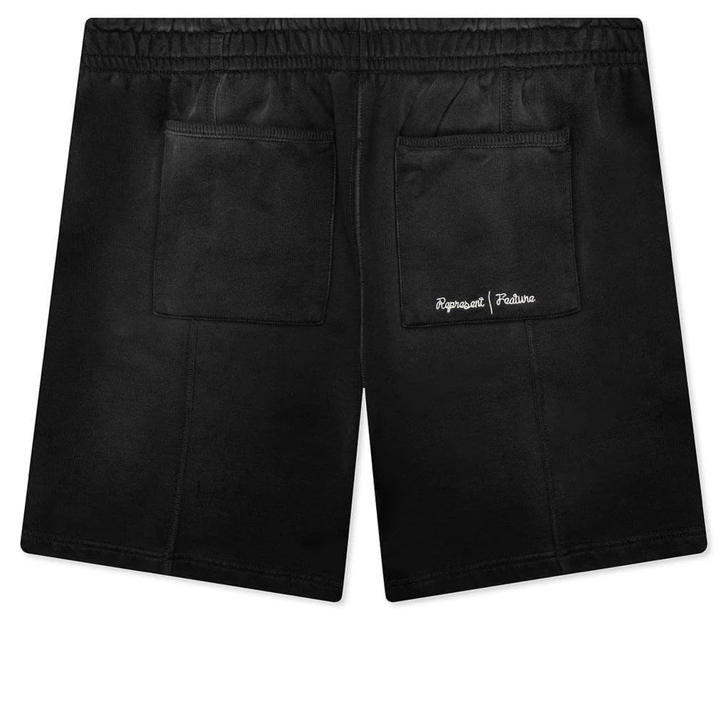 Feature x Represent Sweat Shorts Stained Black