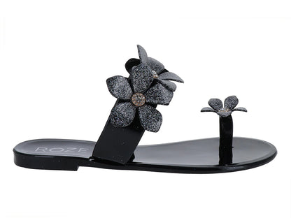 Sandalias ROZE Negro para Mujer