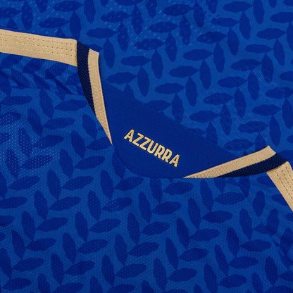 Italy 26 Home Authentic Jersey Blue