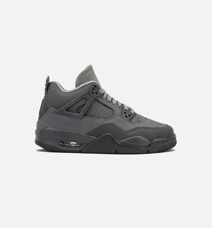 Air Jordan 4 Retro SE Wet Cement Grade School Lifestyle Shoe Smoke Grey Iron Grey Cement Grey Particle Grey
