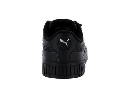 Tenis PUMA Carina 20 V Negro y Plata para Niña